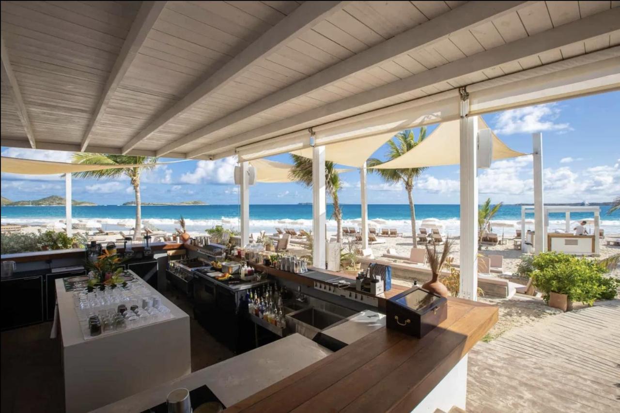 Top Floor Unit 520 Ft2 - 48 M2 With Stunning Dominant View On Ocean, St Barth, Orient Bay Cul de Sac Екстер'єр фото