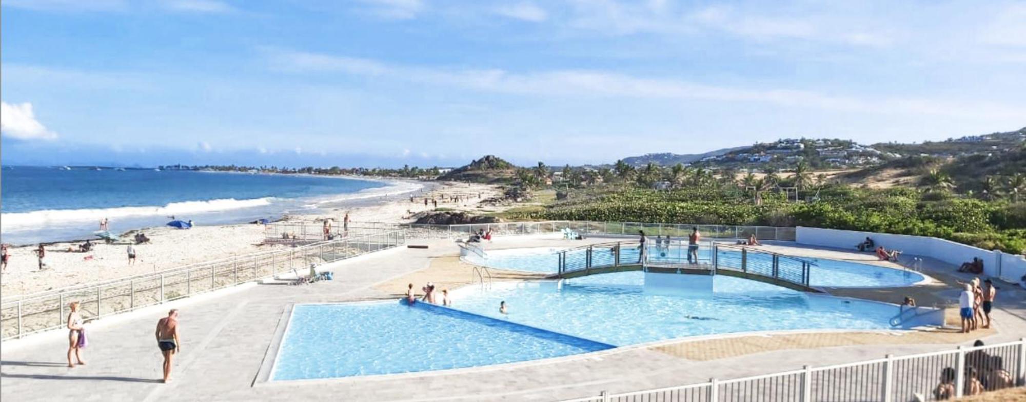 Top Floor Unit 520 Ft2 - 48 M2 With Stunning Dominant View On Ocean, St Barth, Orient Bay Cul de Sac Екстер'єр фото