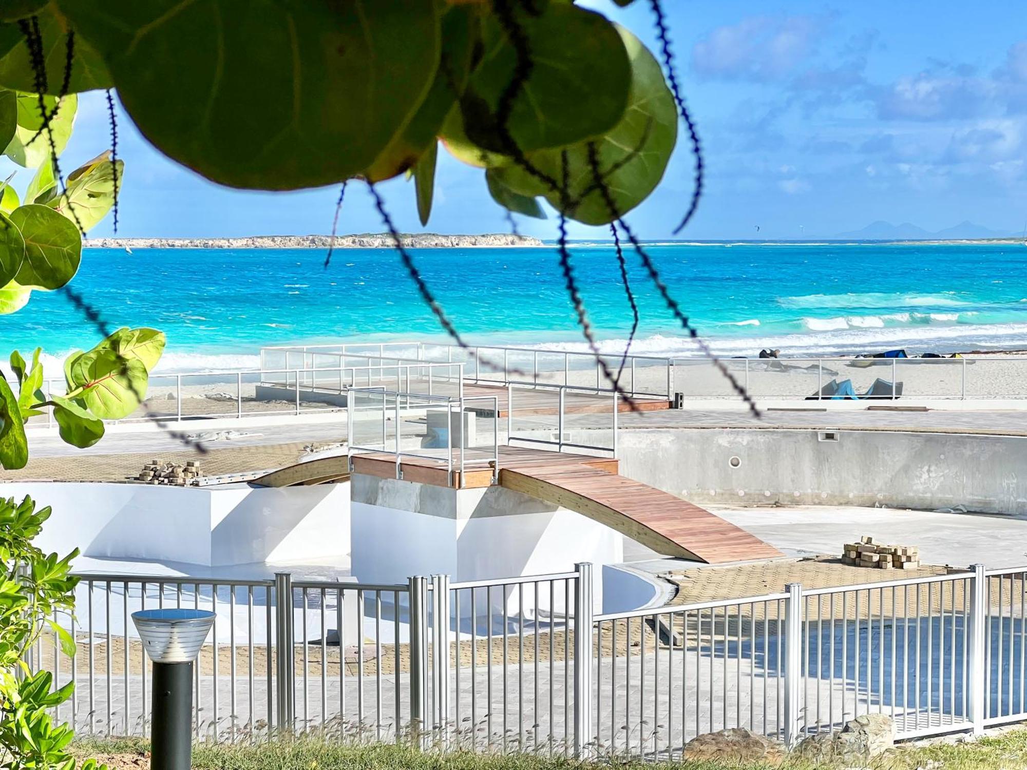 Top Floor Unit 520 Ft2 - 48 M2 With Stunning Dominant View On Ocean, St Barth, Orient Bay Cul de Sac Екстер'єр фото