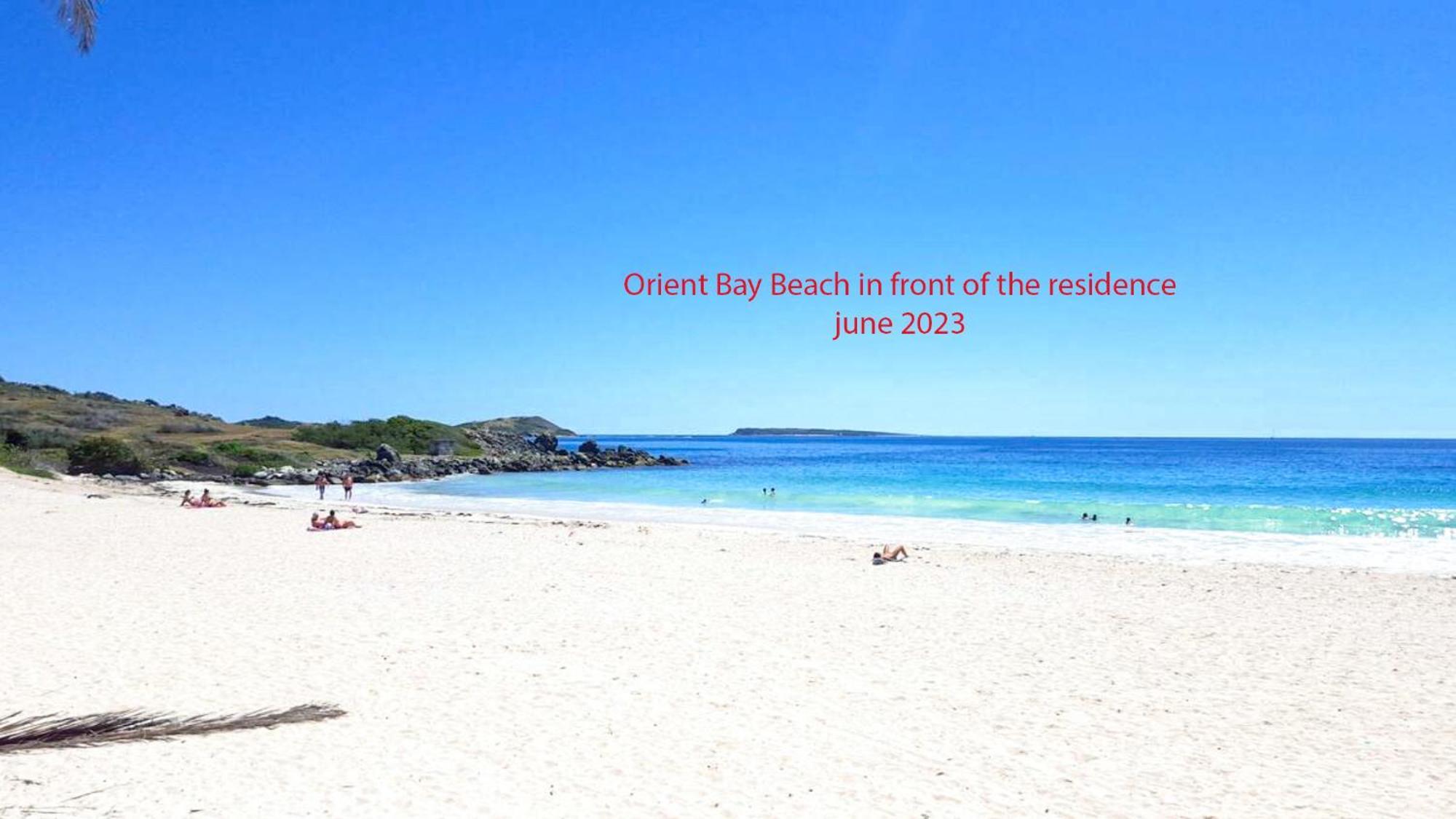 Top Floor Unit 520 Ft2 - 48 M2 With Stunning Dominant View On Ocean, St Barth, Orient Bay Cul de Sac Екстер'єр фото